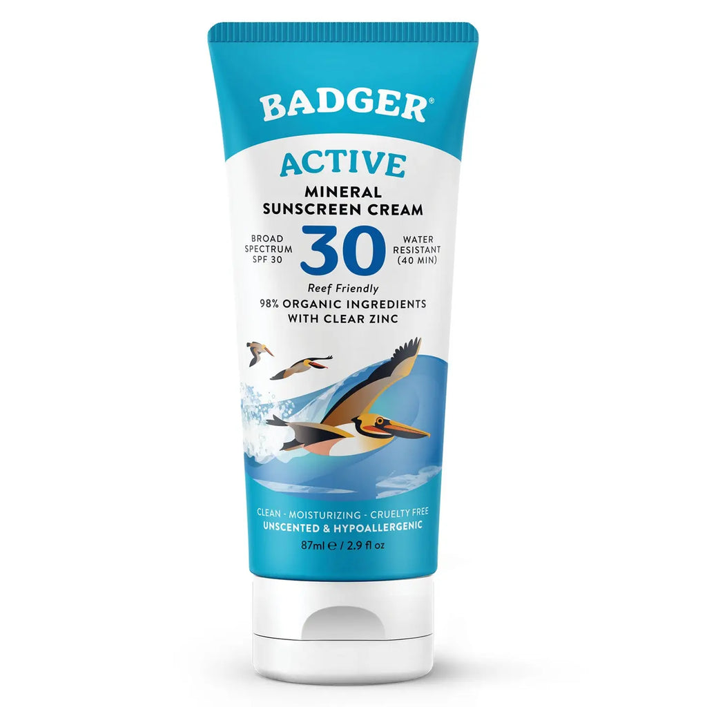 Badger Mineral Sunscreen Cream Spf 30