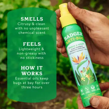 Badger Bug Spray, Mosquito Repellent