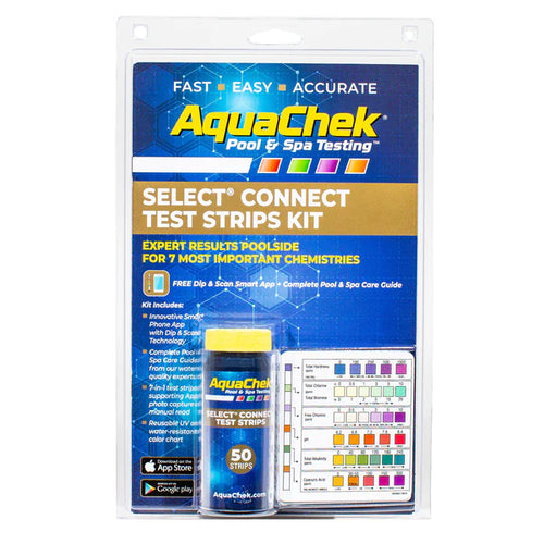 AquaChek Pool & Spa Testing Select Connect Test Strips Kit