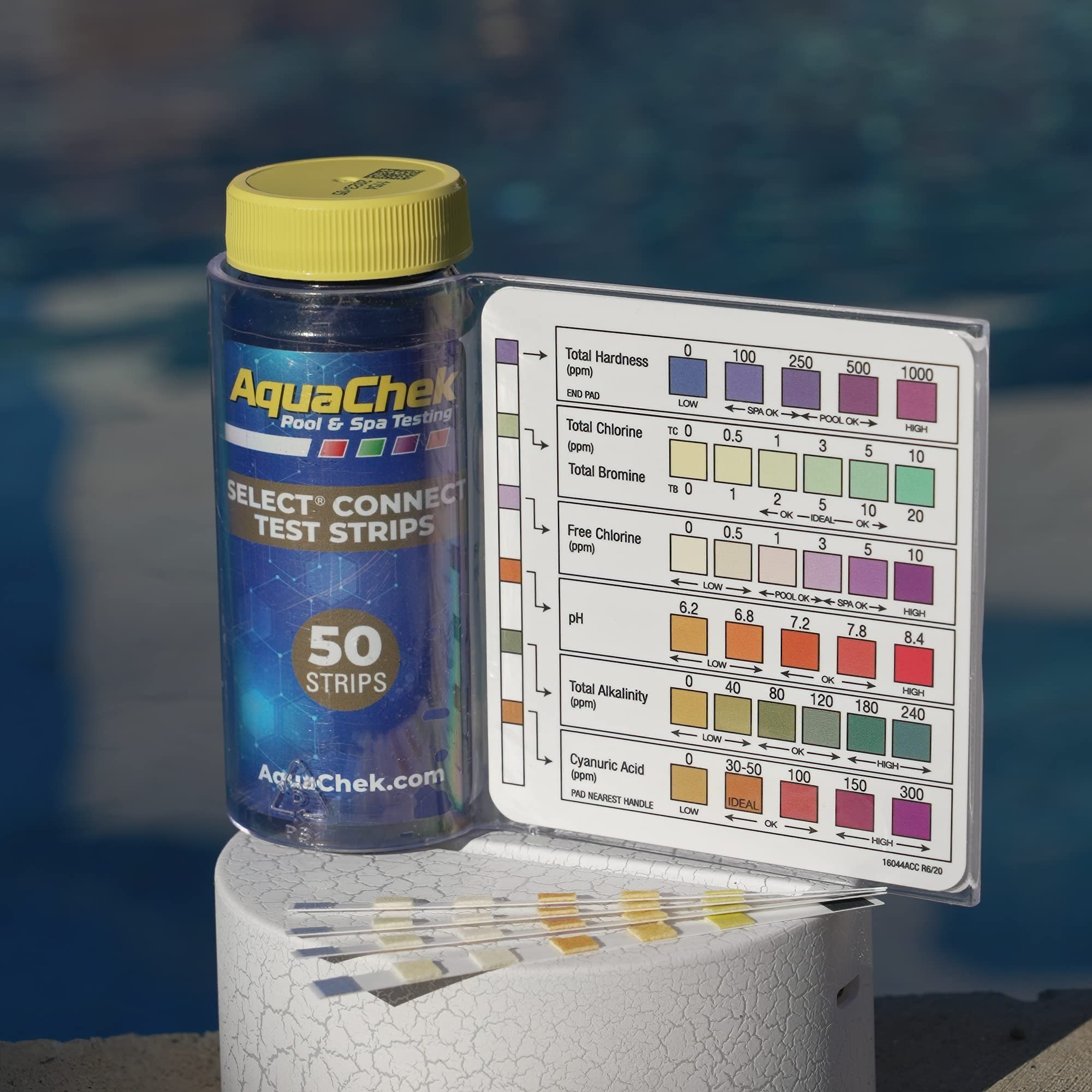 AquaChek Pool & Spa Testing Select Connect Test Strips Kit