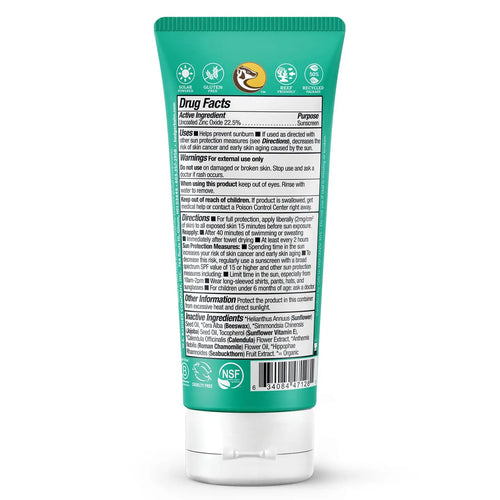 Badger Mineral Baby Sunscreen Cream Spf 40