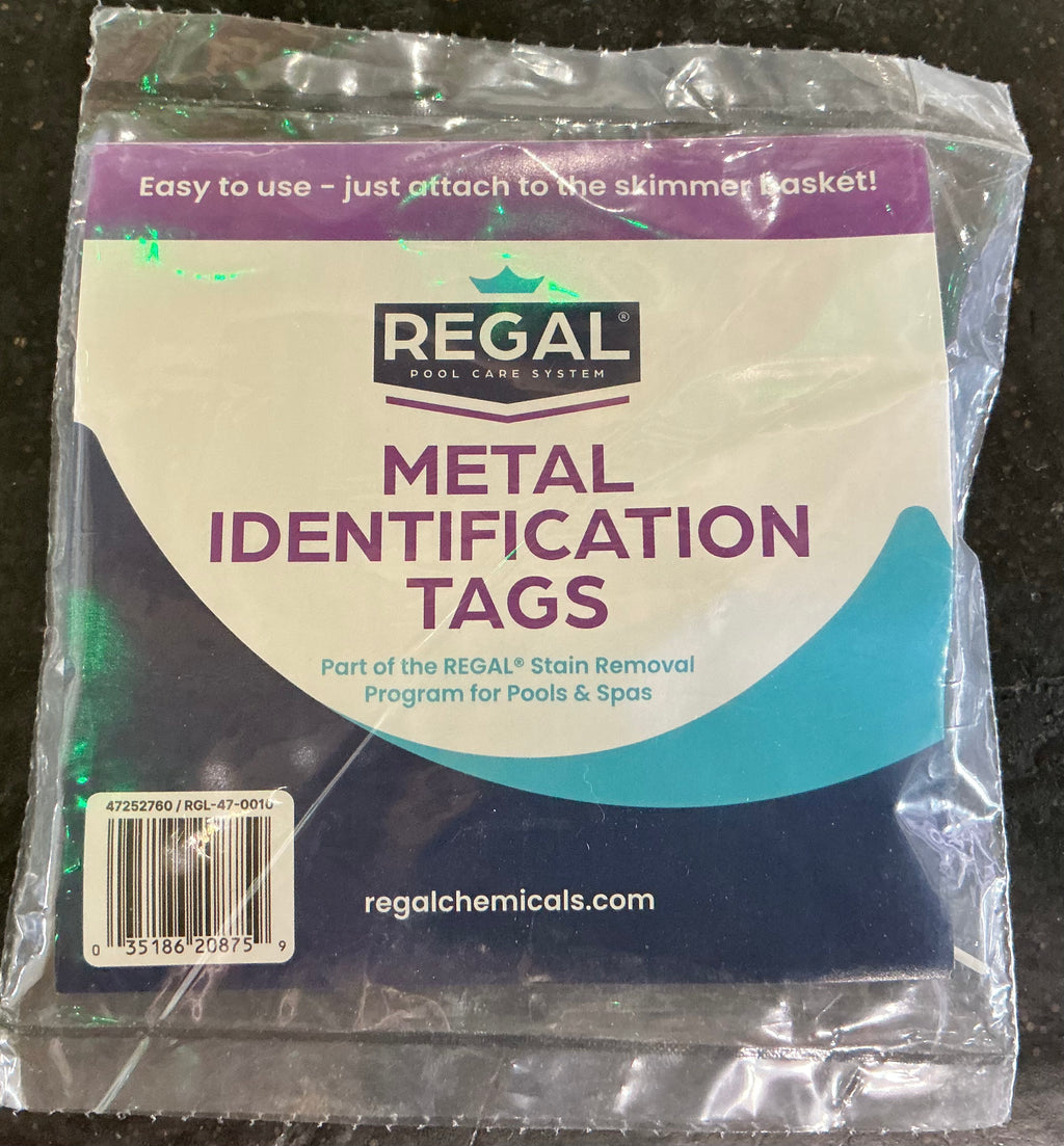 REGAL Metal Identification Tags
