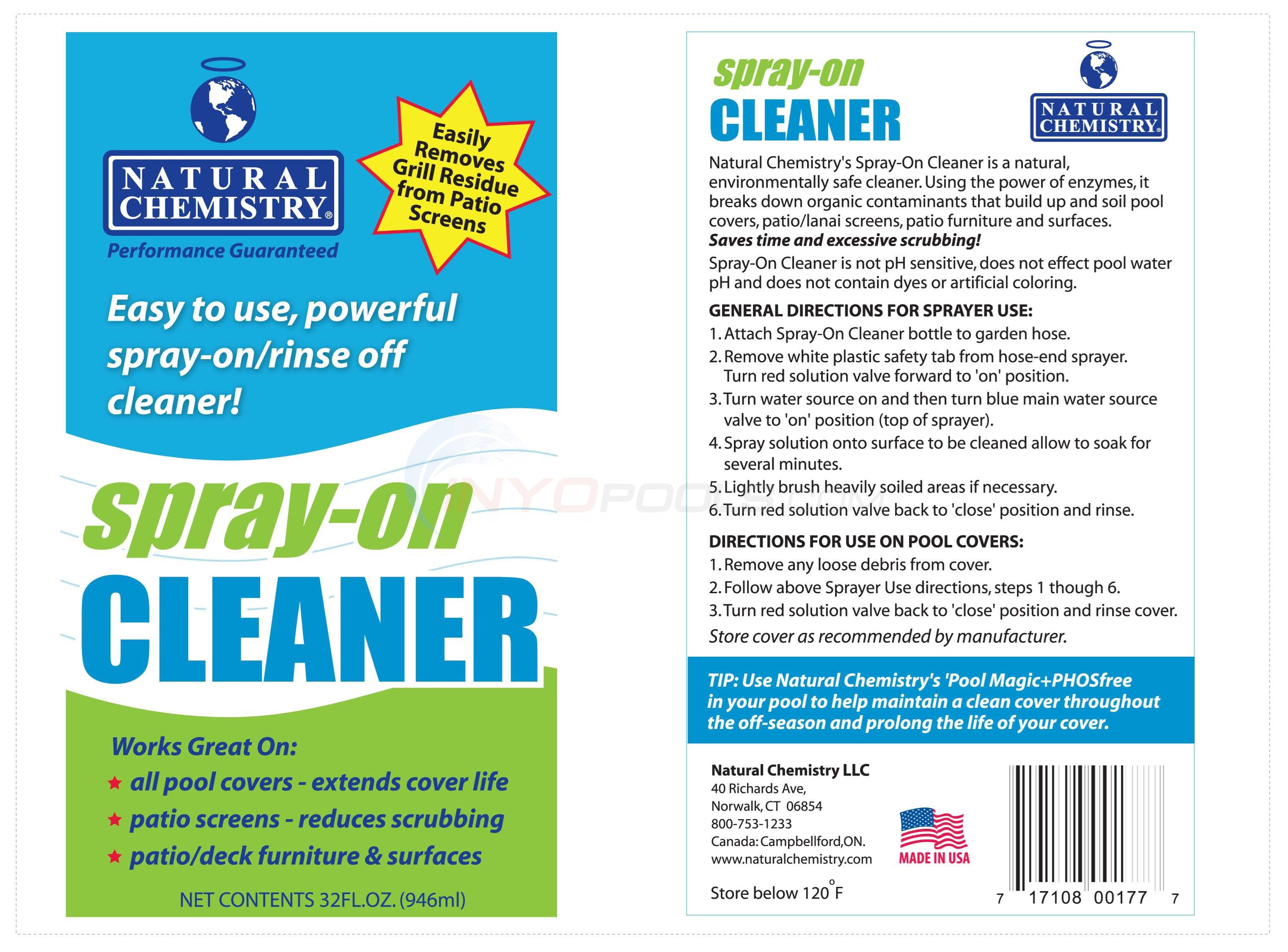 Natural Chemistry Spray-On Cleaner