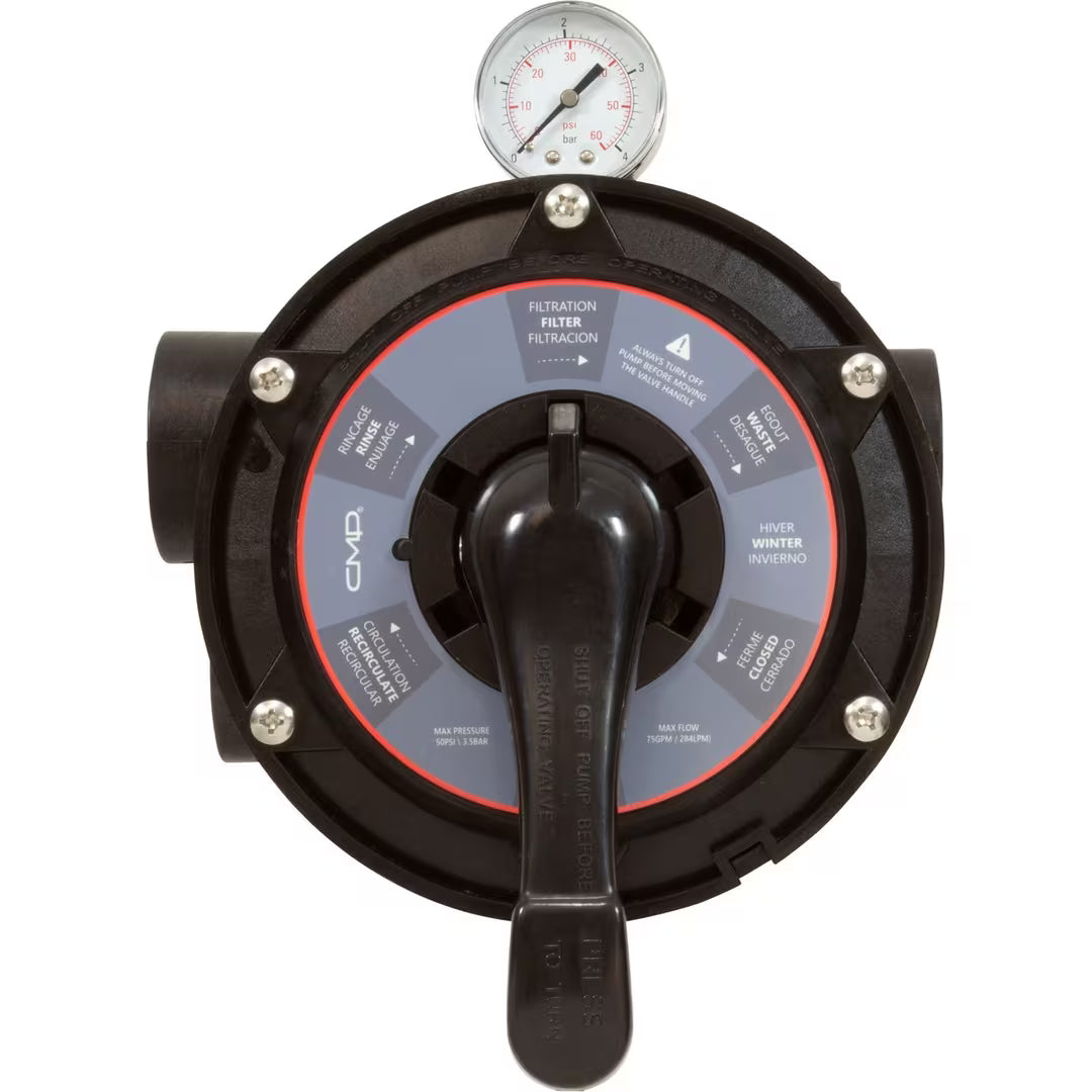 CMP Top Mount Valve with Clamp and O-ring