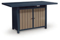 East Beach Rectangular Bar Table w/Fire Pit