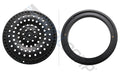 Super-Pro 8" Round Black Anti-Vortex Main Drain Frame & Grate