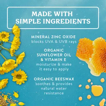 Badger Mineral Sunscreen Face Stick Spf 35